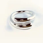 Bague argent femme ajourée en croisant haut du bijou Bague argent femme ajourée en croisant haut du bijou
