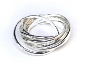 Bague multi-anneau argent