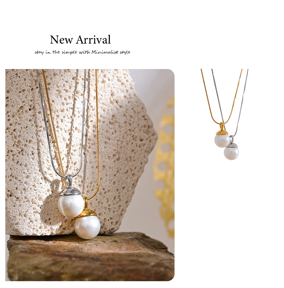 Collier en Perle Naturelle pour Femme