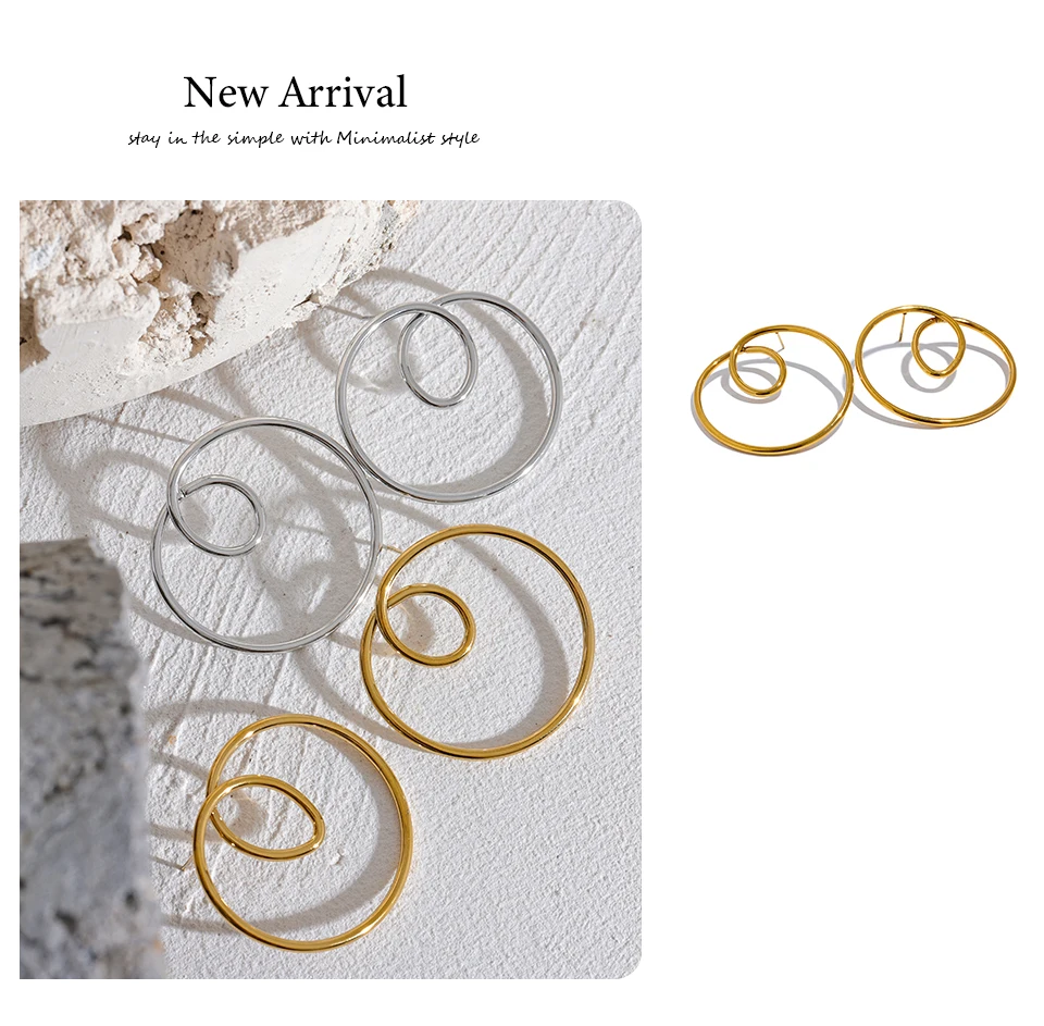 Boucle d'oreille Anneau Or ou Platine Boucle d'oreille Anneau Or ou Platine