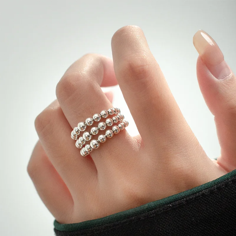 Bague Anneau Bille Argent Bague Anneau Bille Argent