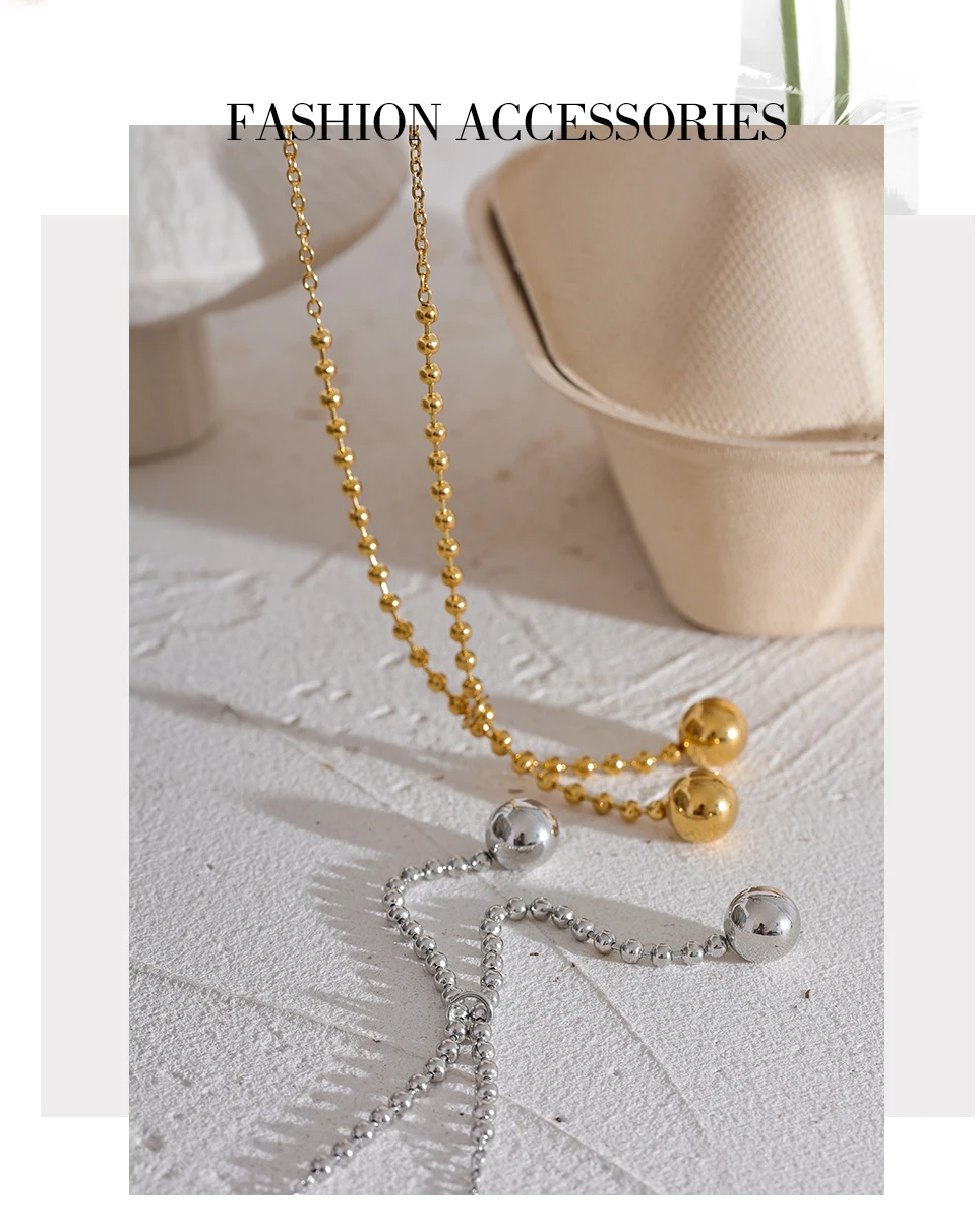 Colliers Ras De Cou Boule d'Or Colliers Ras De Cou Boule d'Or