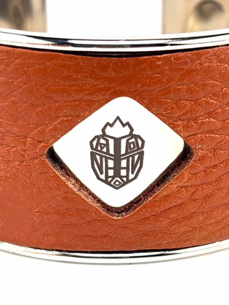 Acier cuir bracelet manchette​