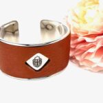 Bracelet manchette acier inoxydable​